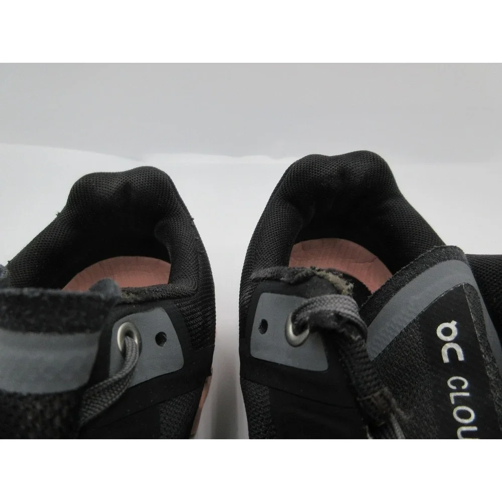 On Cloudflow Shoes Womens Size 10 Black Gray Pink Running CloudTec 35.99234